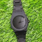 Premium Matte Black Arabic Numerals Minimalist Luxury Watch for Men - Image 2