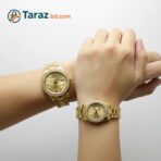 Elegant Couple Watch Set - Luxury Quartz Wristwatch for Men & Women - Image 2